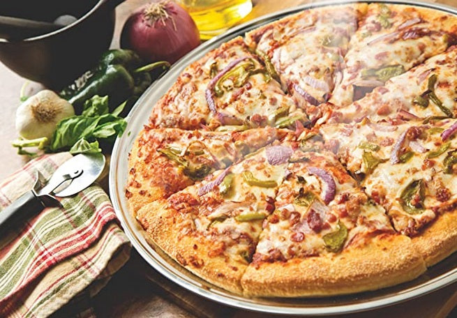 Fox Run Stainless Steel Pizza Pan 16 Inch by Kitchen Niche