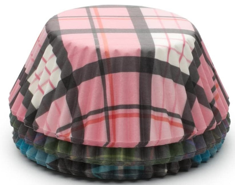 Fox Run Plaid Baking Cup Set of 75 by Kitchen Niche