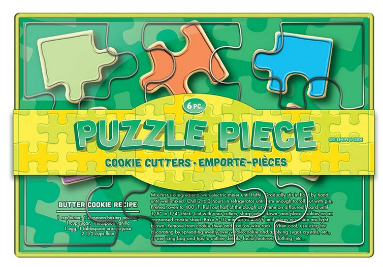 Fox Run Puzzle Pieces Cookie Cutter Set by Kitchen Niche