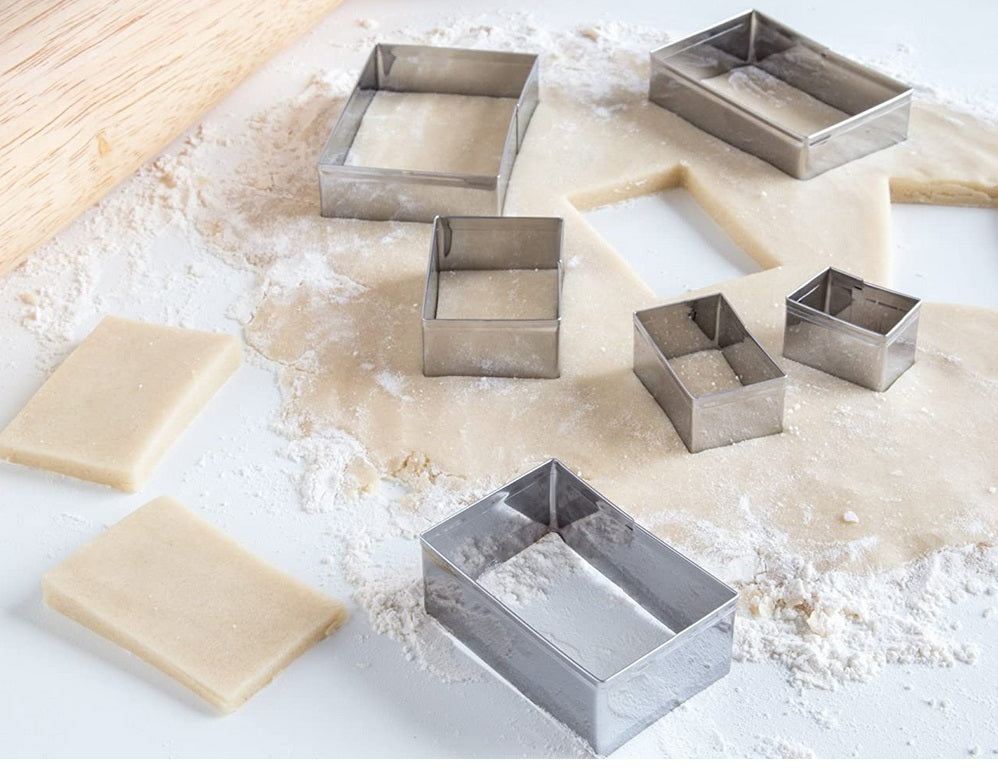 Fox Run Rectangle Cookie Cutter Set by Kitchen Niche