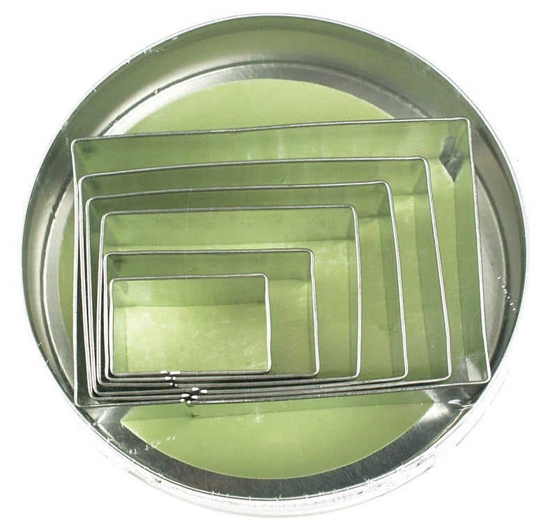 Fox Run Rectangle Cookie Cutter Set by Kitchen Niche