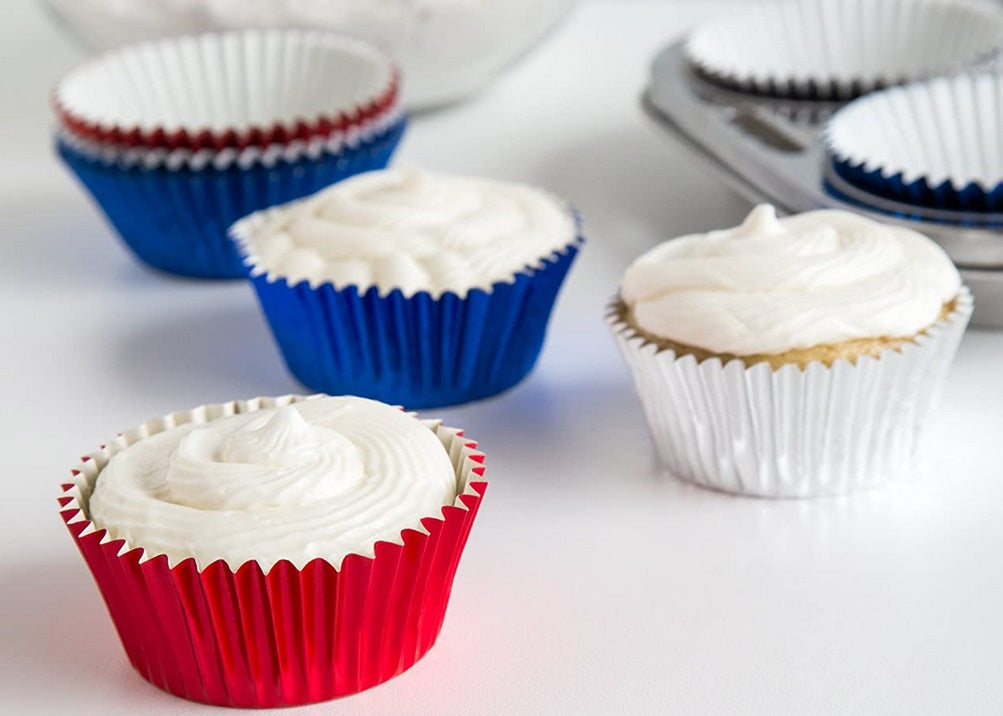 Fox Run Patriot Foil Baking Cup Set of 45 by Kitchen Niche