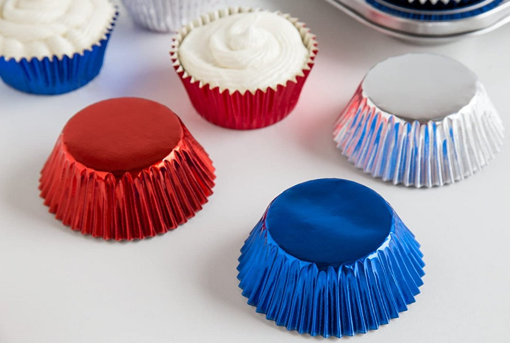 Fox Run Patriot Foil Baking Cup Set of 45 by Kitchen Niche