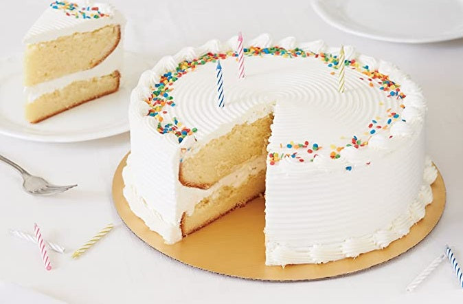 Fox Run Round Gold Cake Base 12&quot; Set of 10 by Kitchen Niche