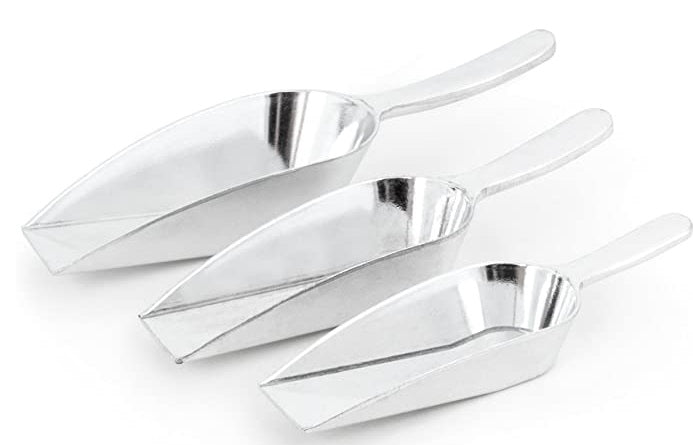 Fox Run Aluminum Scoop Set of 3 by Kitchen Niche
