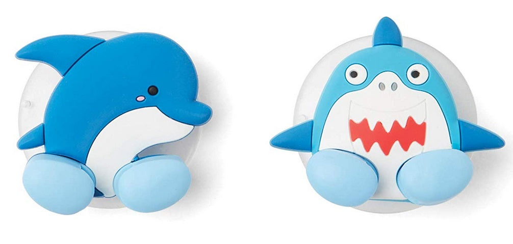 Fox Run Shark & Dolphin Toothbrush Holders by Kitchen Niche