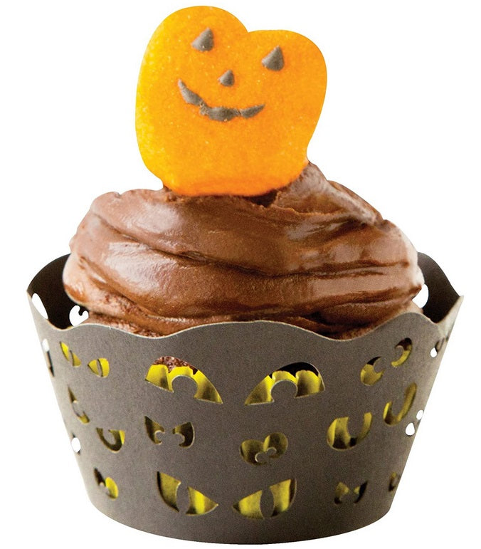 Fox Run Halloween Spooky Eyes Cupcake Wrap Set of 12 by Kitchen Niche