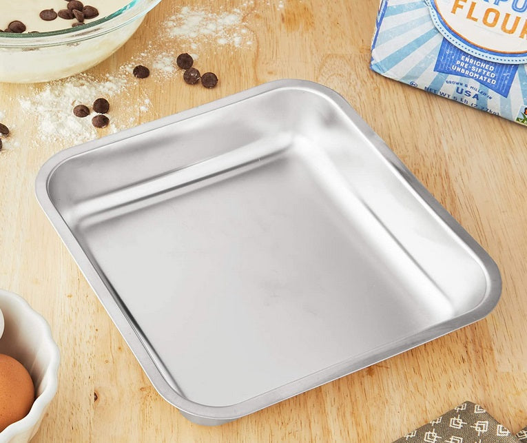 Fox Run Stainless Steel Square Cake Pan by Kitchen Niche