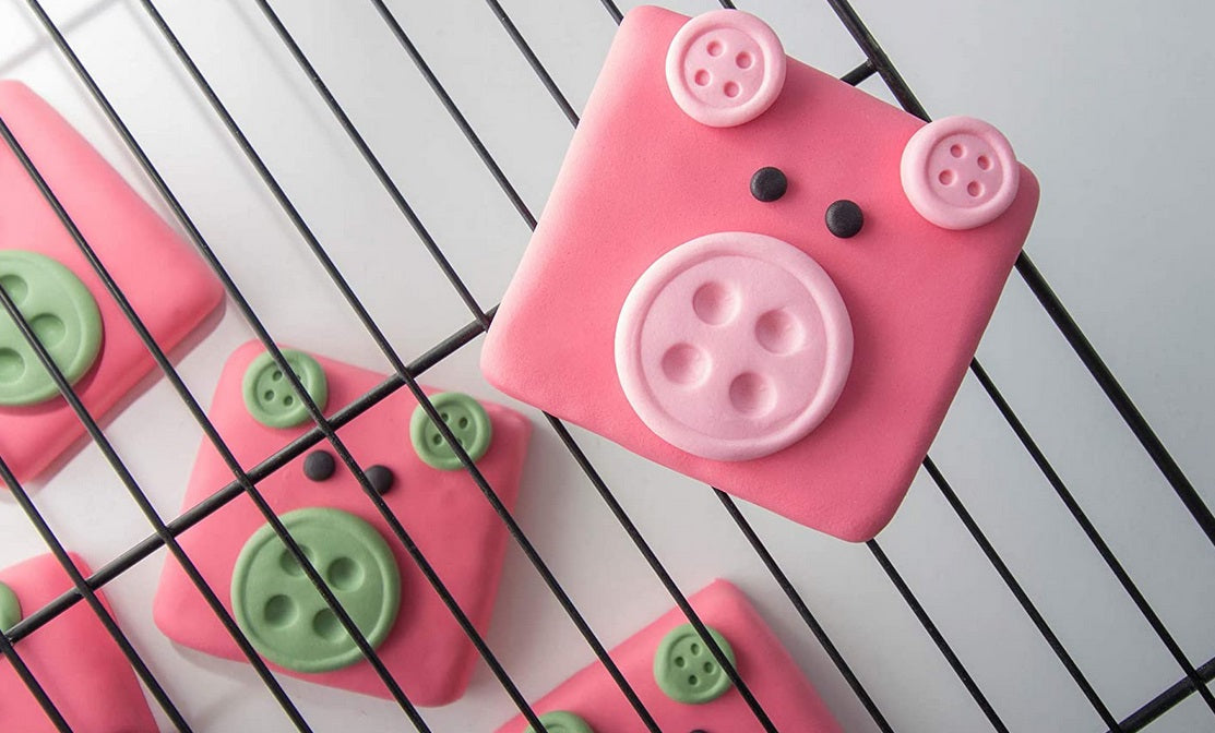 Fox Run Square Cookie Cutter Set by Kitchen Niche