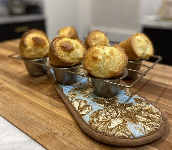 Fox Run Stainless Steel Popover Pan
