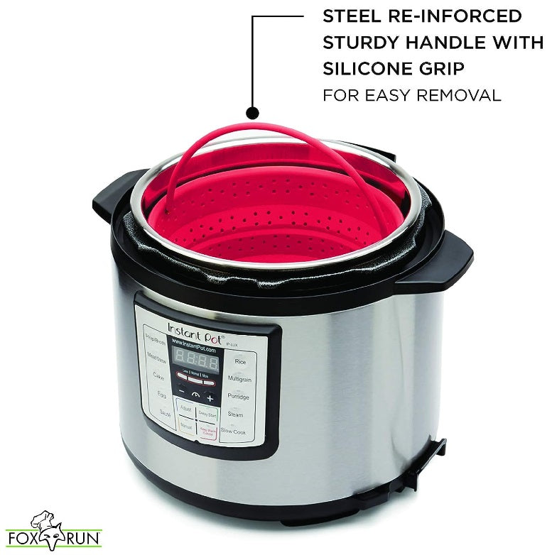 Fox Run Collapsible Silicone Steamer Basket Insert by Kitchen Niche