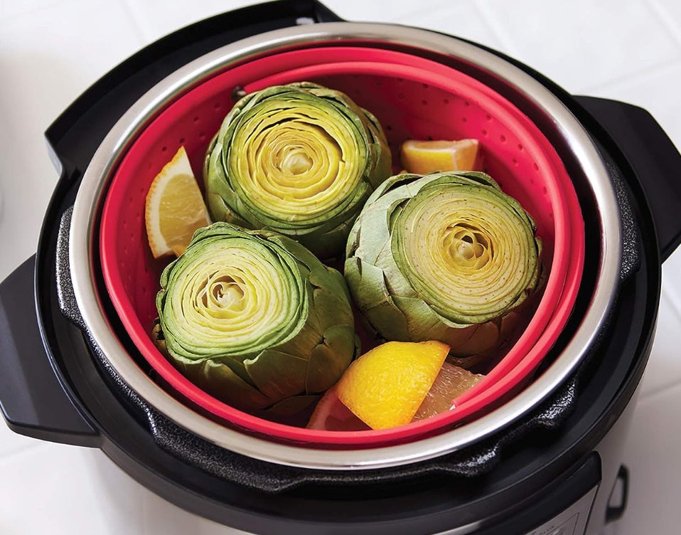 Fox Run Collapsible Silicone Steamer Basket Insert by Kitchen Niche