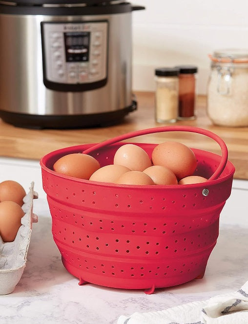 Fox Run Collapsible Silicone Steamer Basket Insert by Kitchen Niche