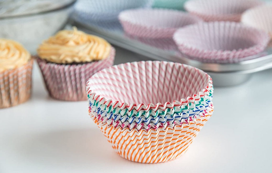 Fox Run Swirl Baking Cup Set of 100 by Kitchen Niche