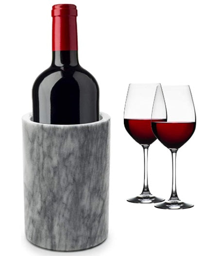 Fox Run White Marble Utensil Holder by Kitchen Niche