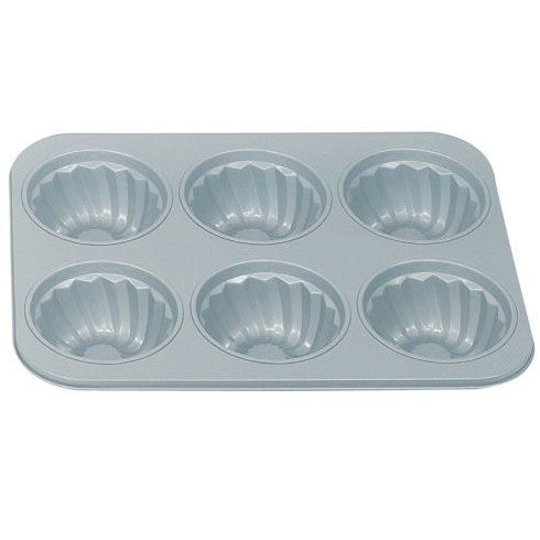 Fox Run Fluted 6-Cup Muffin Pan by Kitchen Niche