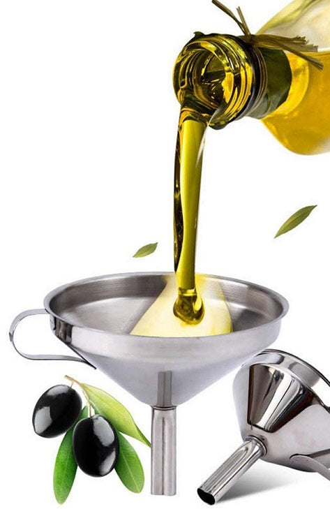 Cuisinox Stainless Steel Funnel with Filter by Kitchen Niche