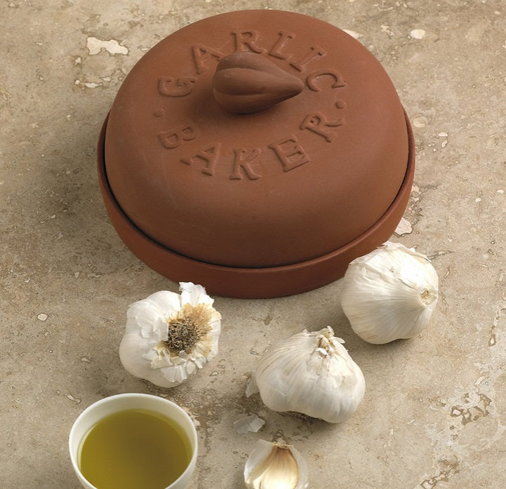 Fox Run 7" Terra Cotta Garlic Baker by Kitchen Niche