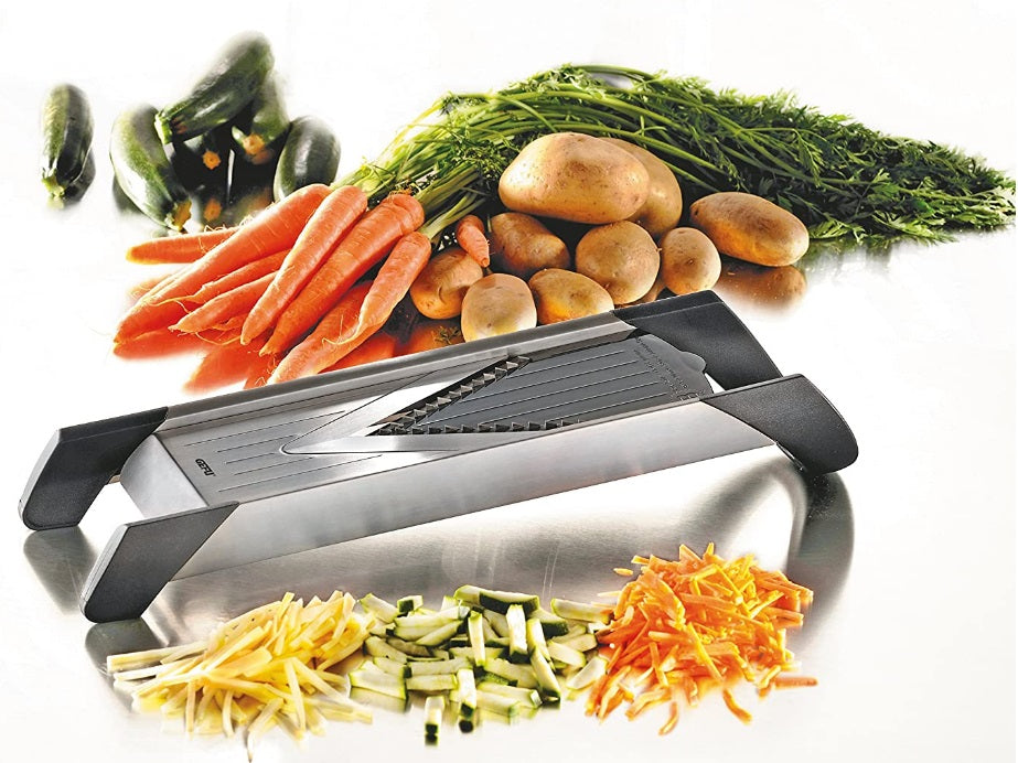 Gefu Gourmet Mandoline Slicer with 3 Blades
