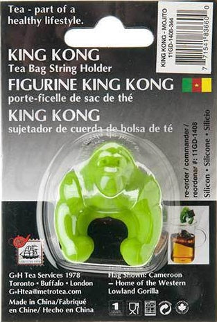 G & H Tea Services King Kong Green Tea Bag String Holder by Kitchen Niche