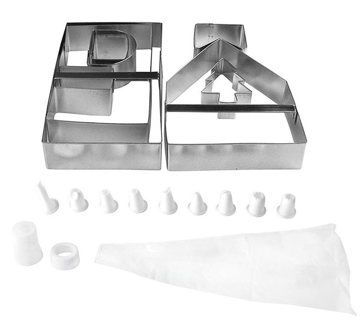 Fox Run Gingerbread House Baking Set by Kitchen Niche