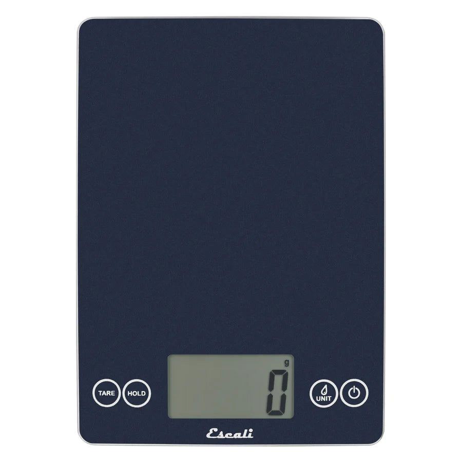 Escali Arti Digital Glass Kitchen Scale Blue Mirage by Kitchen Niche