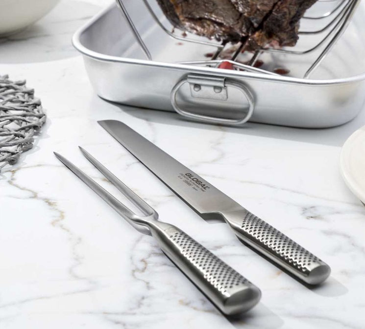 Global Roast Slicer Knife 22cm / 8.75" Global by Kitchen Niche