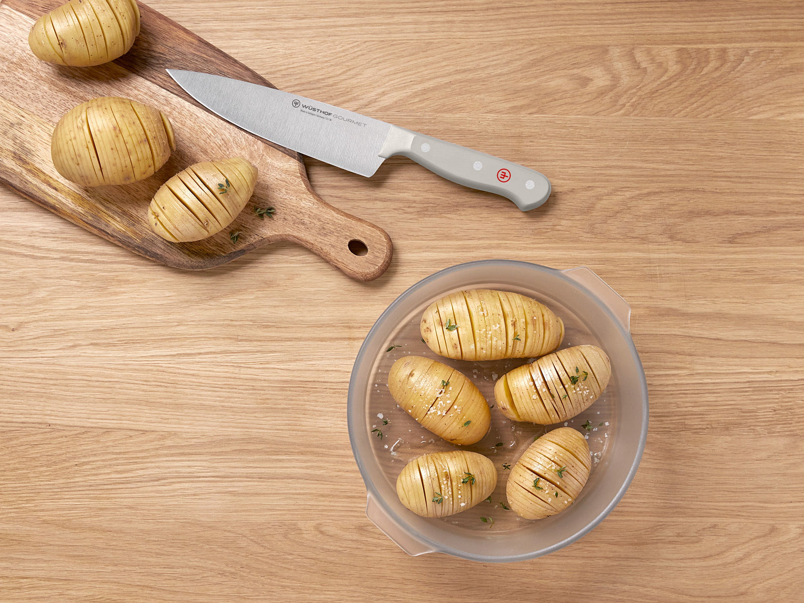 Wüsthof Gourmet Grey Chef's Knife – 6" Wusthof by Kitchen Niche