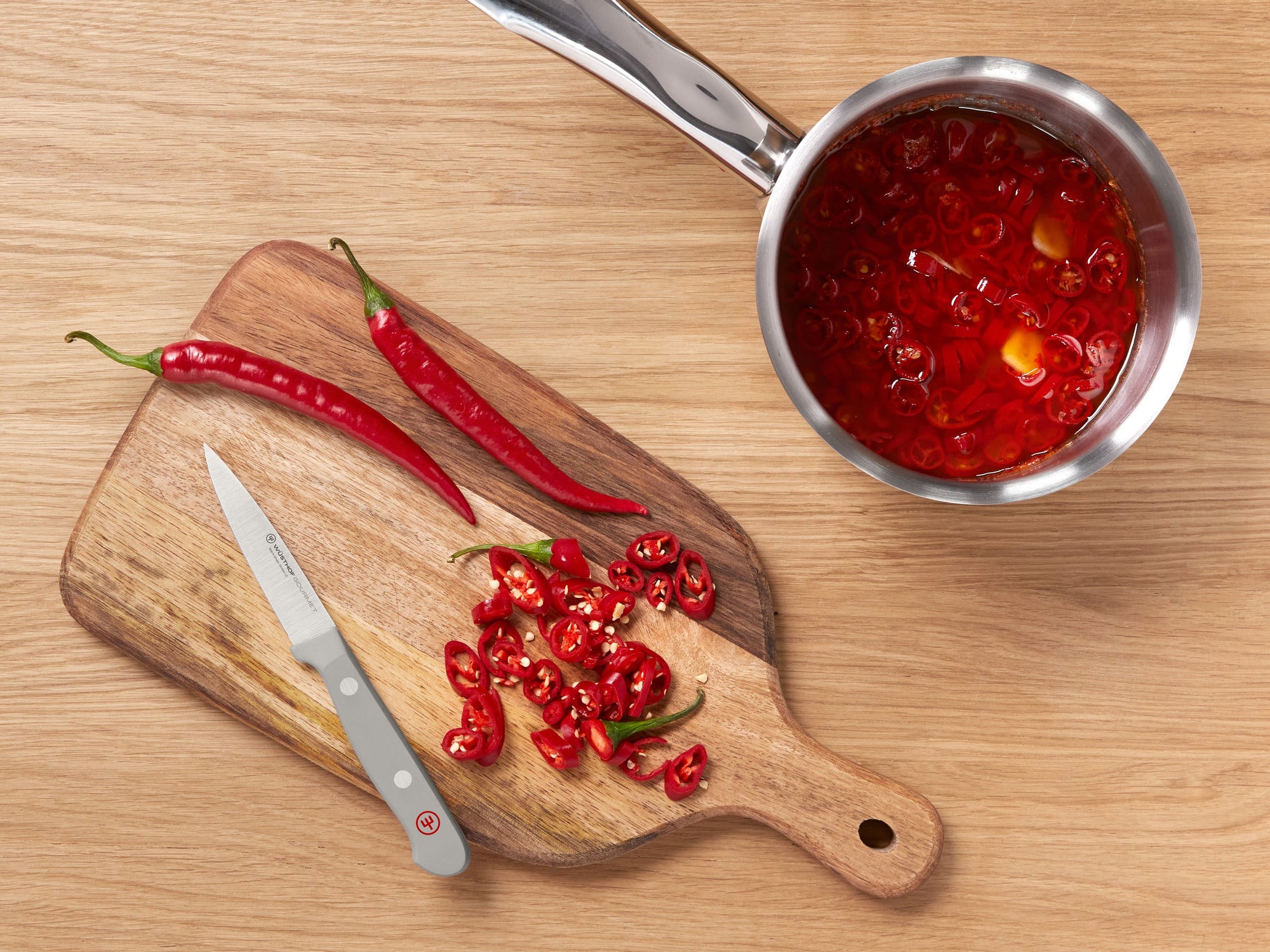 Wüsthof Gourmet Grey Paring Knife – 3" Wusthof by Kitchen Niche