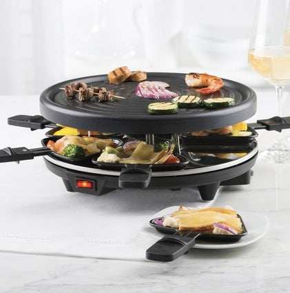 Trudeau Grilly 6 Person Raclette Grill by Kitchen Niche