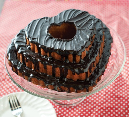 Nordic Ware Tiered Heart Bundt Pan by Kitchen Niche
