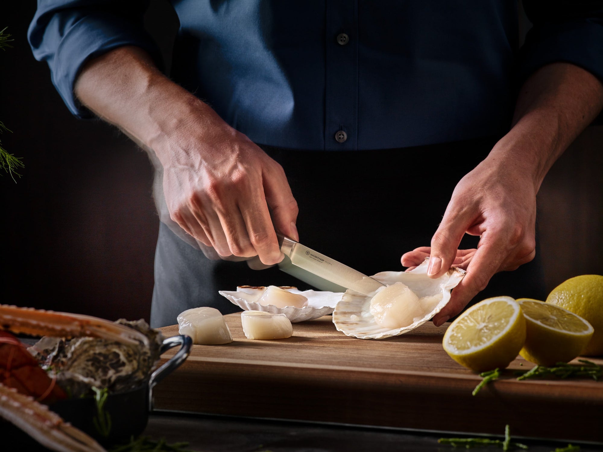 Wüsthof Ikon Steak Knife – 4.5" Wusthof by Kitchen Niche