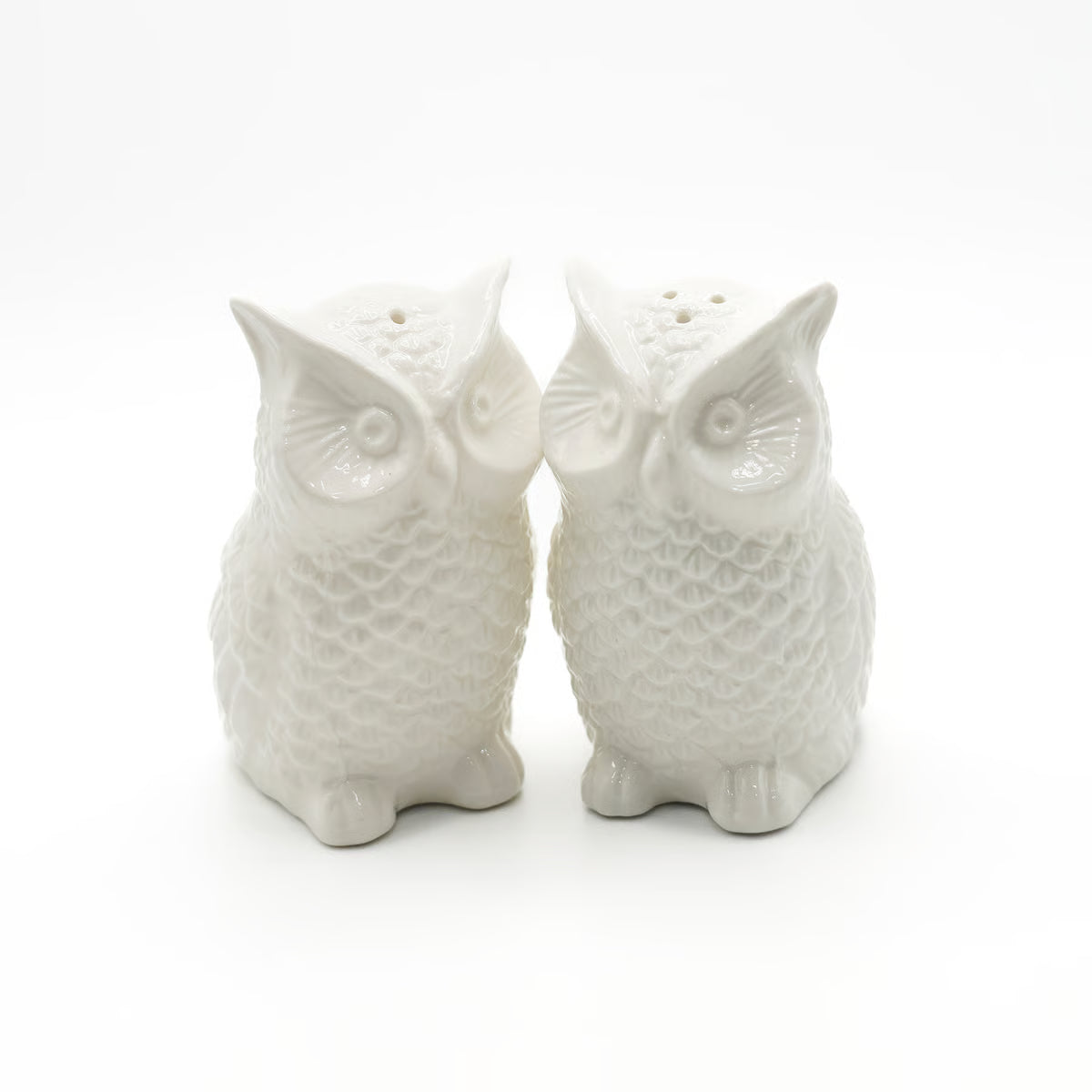 Fox Run Ceramic Owl Salt and Pepper Shakers