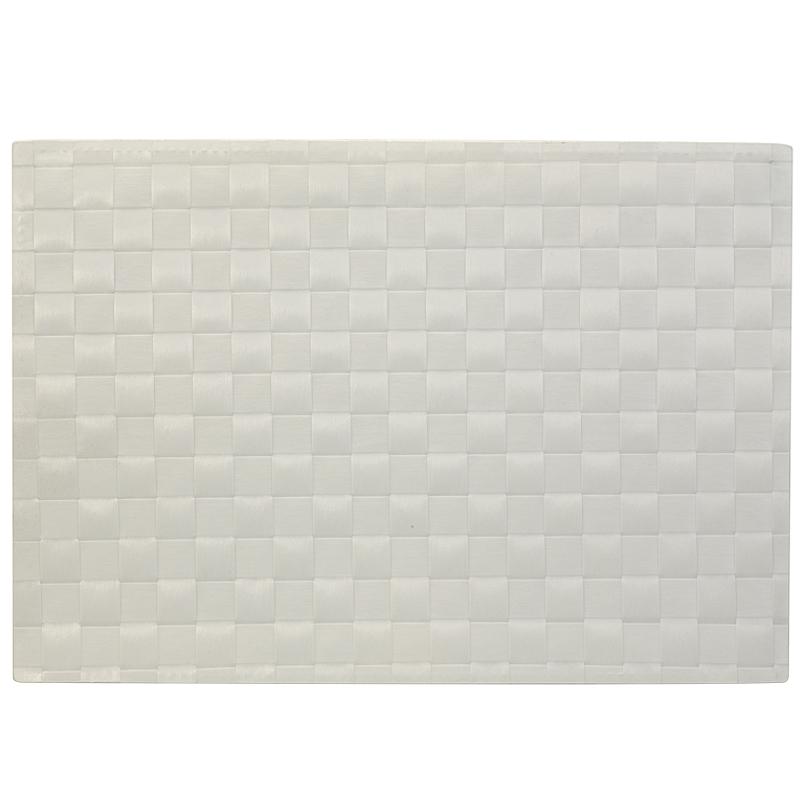 Danesco Woven Placemat – White – 17&quot; x 12&quot; Danesco by Kitchen Niche