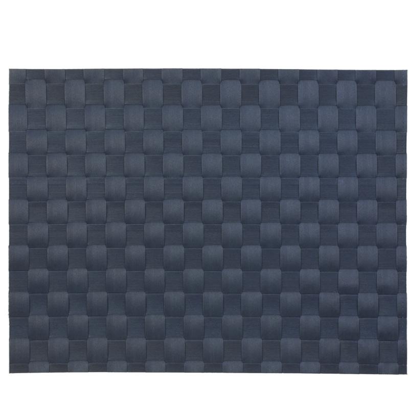 Danesco Woven Placemat – Navy Blue – 17" x 12" Danesco by Kitchen Niche