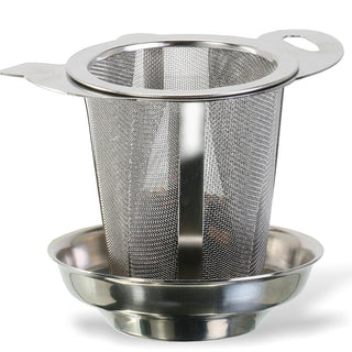Danesco Ch’a Tea Infuser With Stand – Stainless Steel