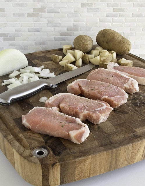 Ironwood Carolina Acacia Wood Chopping Board by Kitchen Niche