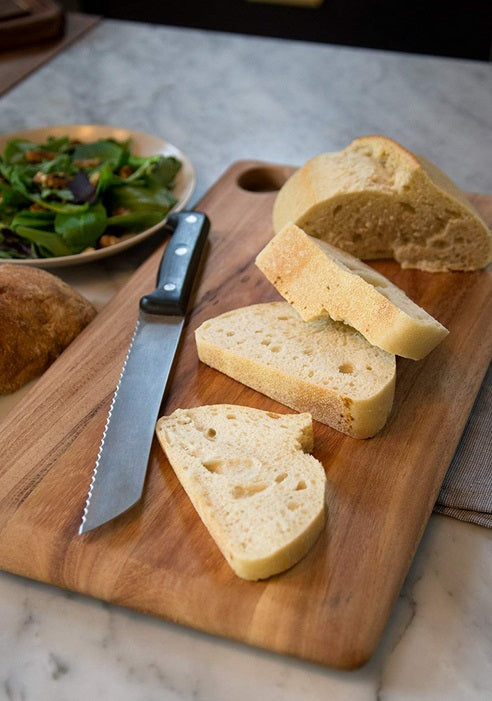 Ironwood Copenhagen Acacia Wood Rectangle Cutting Board by Kitchen Niche