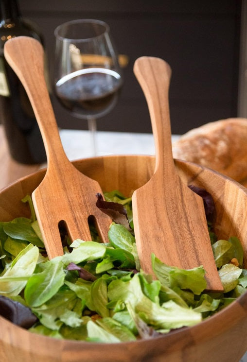 Ironwood Extra Large Salad Utensil Set by Kitchen Niche