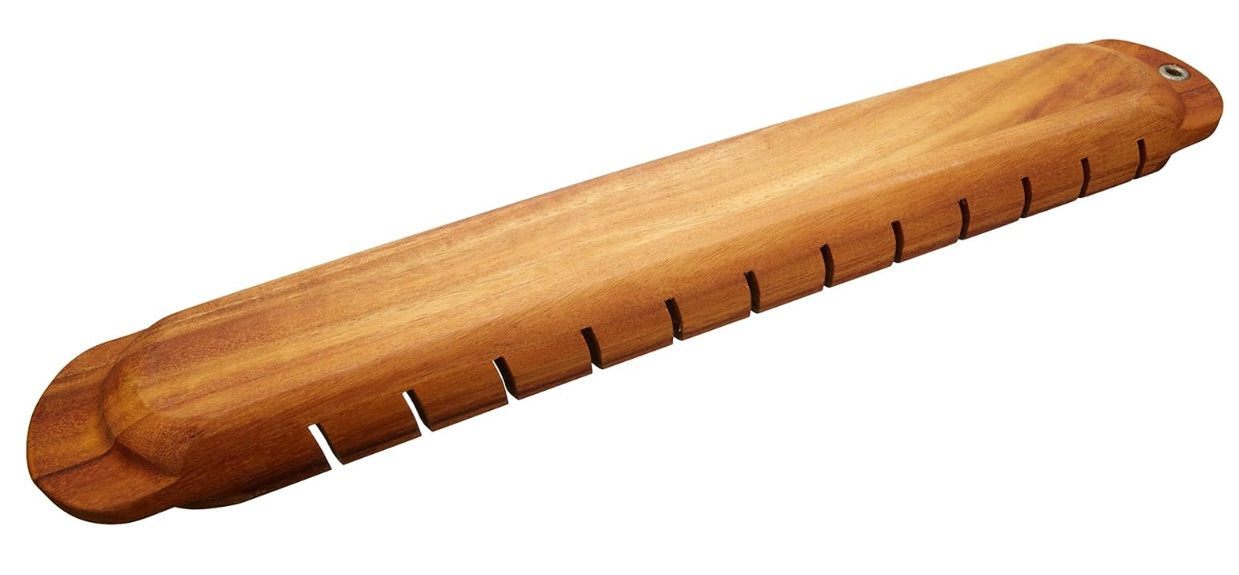 Ironwood Acacia Wood Avignon French Bread Miter by Kitchen Niche