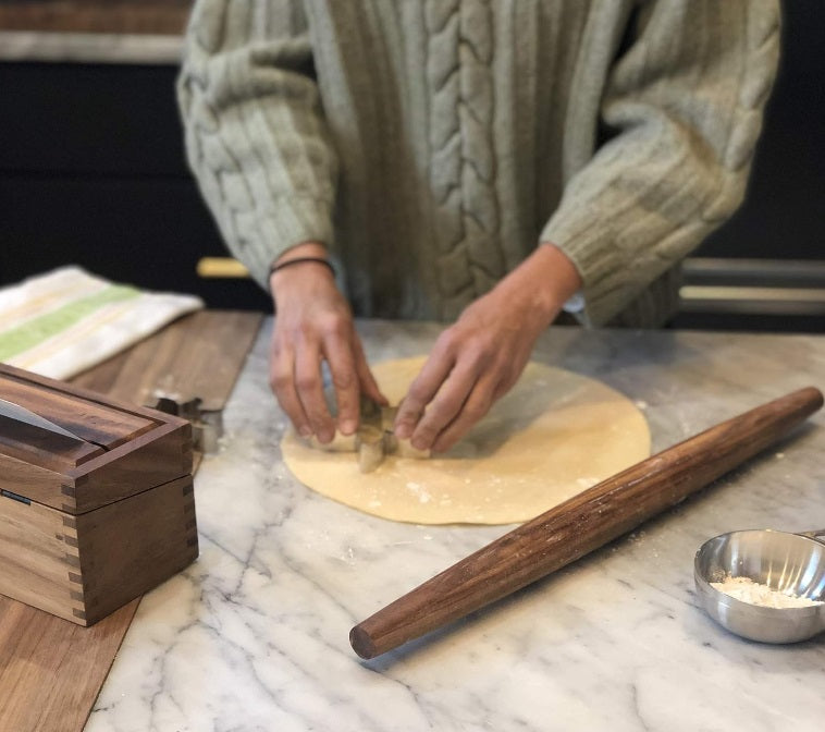 Ironwood Acacia Wood French Rolling Pin by Kitchen Niche