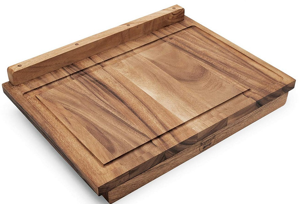 Ironwood Lyon Reversible Acacia Wood Pastry Board by Kitchen Niche
