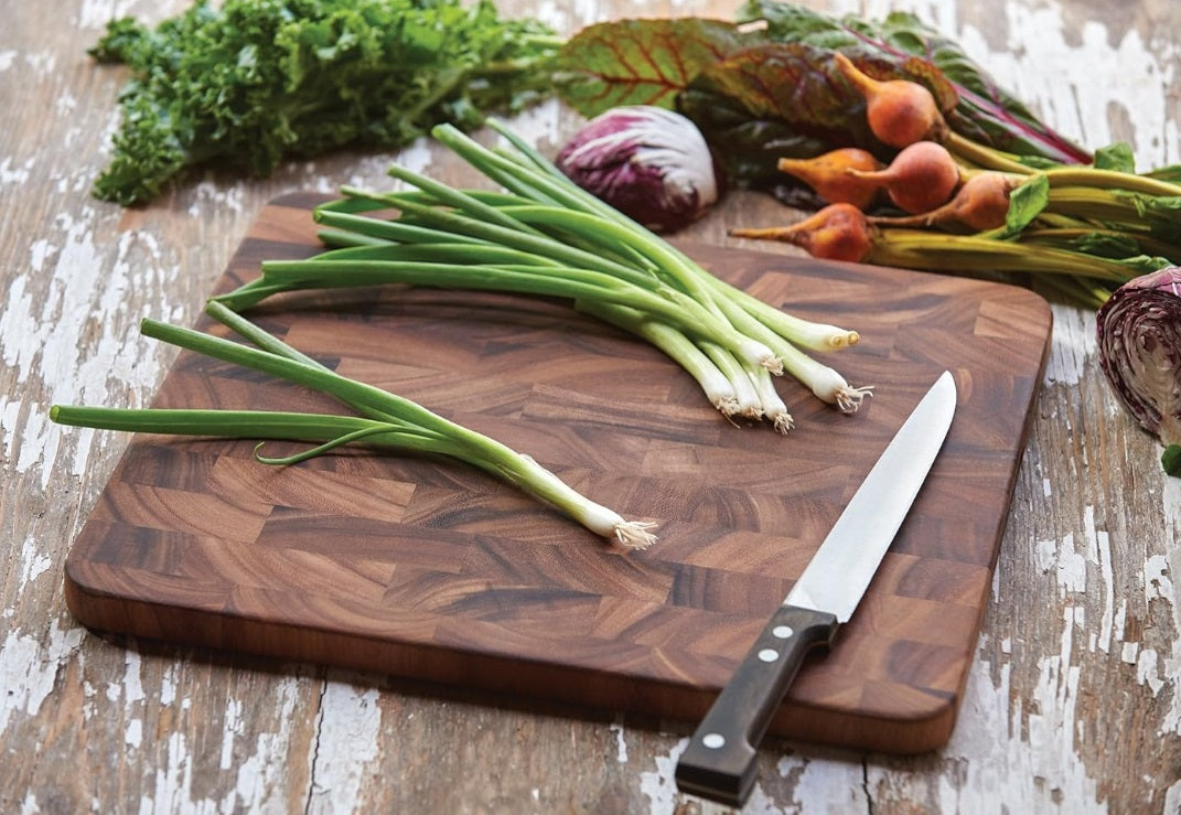 Ironwood Oslo End Grain Utility Cutting Board by Kitchen Niche
