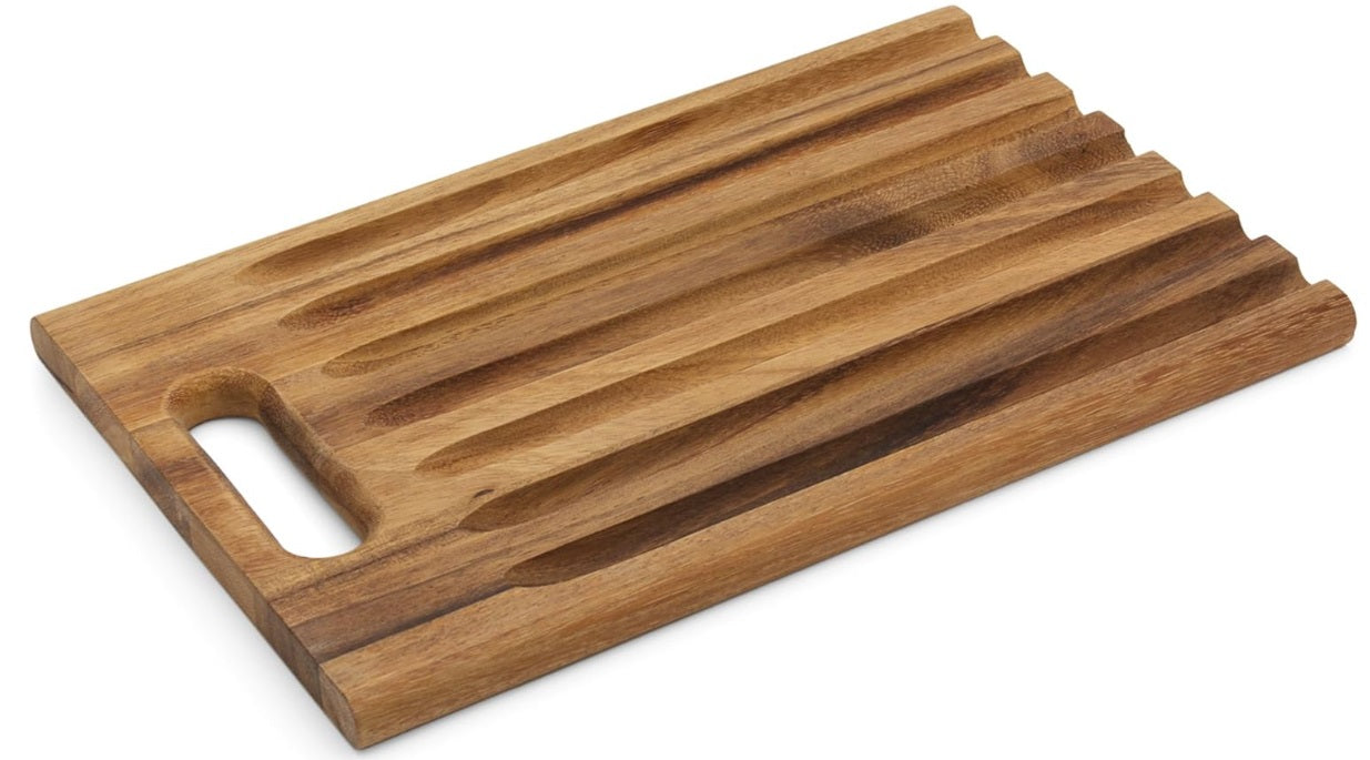 Ironwood Sweep-Off Acacia Wood Bread Cutting Board by Kitchen Niche