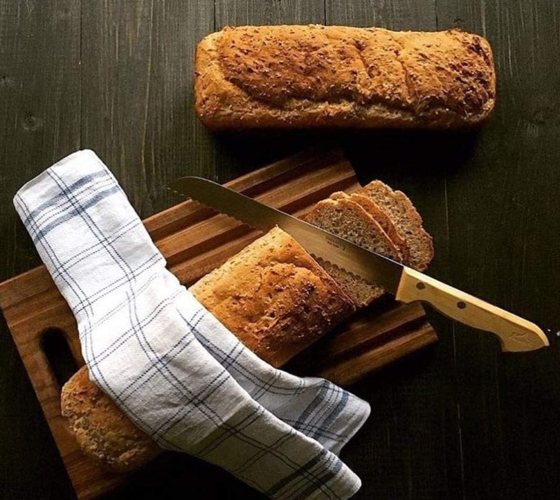 Ironwood Sweep-Off Acacia Wood Bread Cutting Board by Kitchen Niche