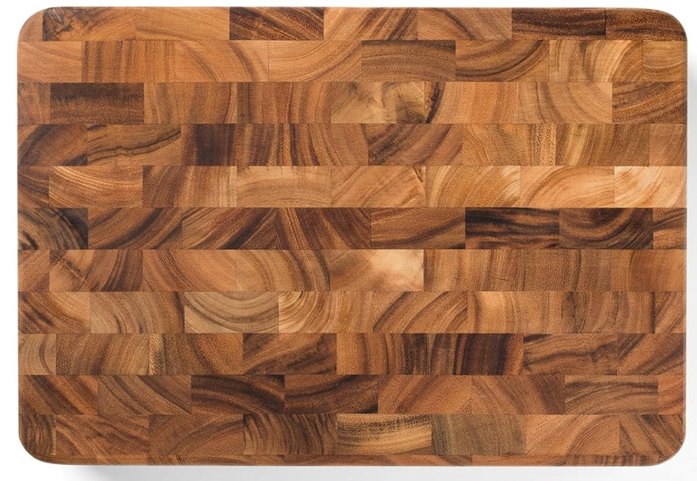 Ironwood Union Stock Yard Acacia Wood Butcher Block by Kitchen Niche