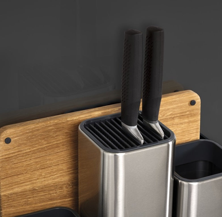 Joseph Joseph CounterStore 100 Utensil Holder Set with Cutting Board Joseph Joseph by Kitchen Niche
