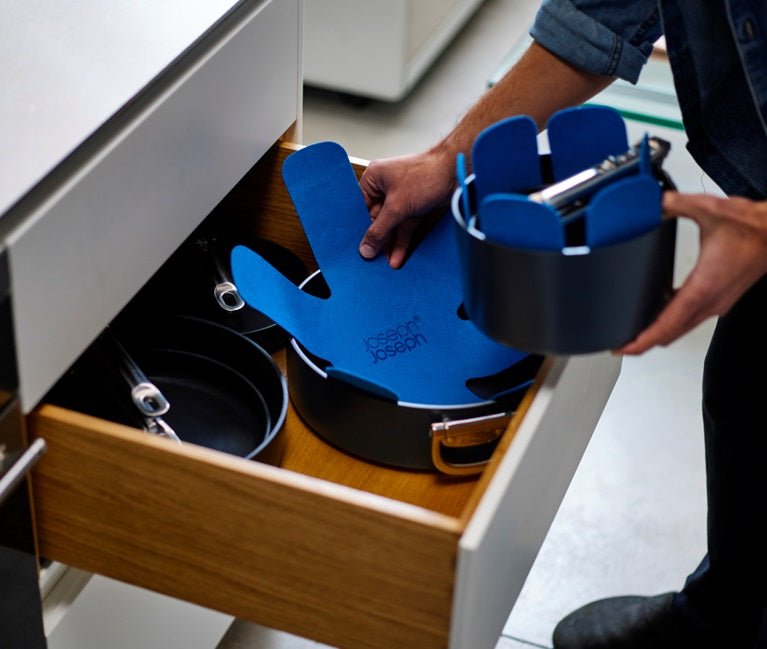 Joseph Joseph Space Felt Pan Protectors Set of 3 Joseph Joseph by Kitchen Niche