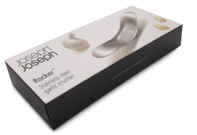 Joseph Joseph Stainless Steel Rocker Garlic Crusher by Kitchen Niche