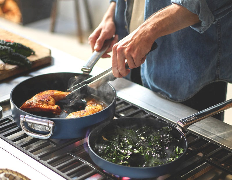 Joseph Joseph Space Frying Pan Set of 2 Joseph Joseph by Kitchen Niche